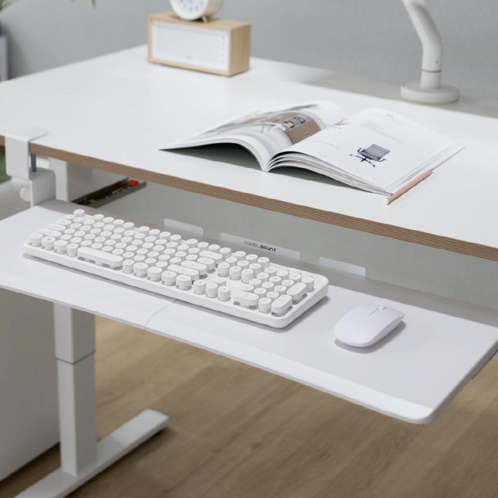 카멜마운트 KT1P 슬라이딩 스플릿형 키보드 트레이