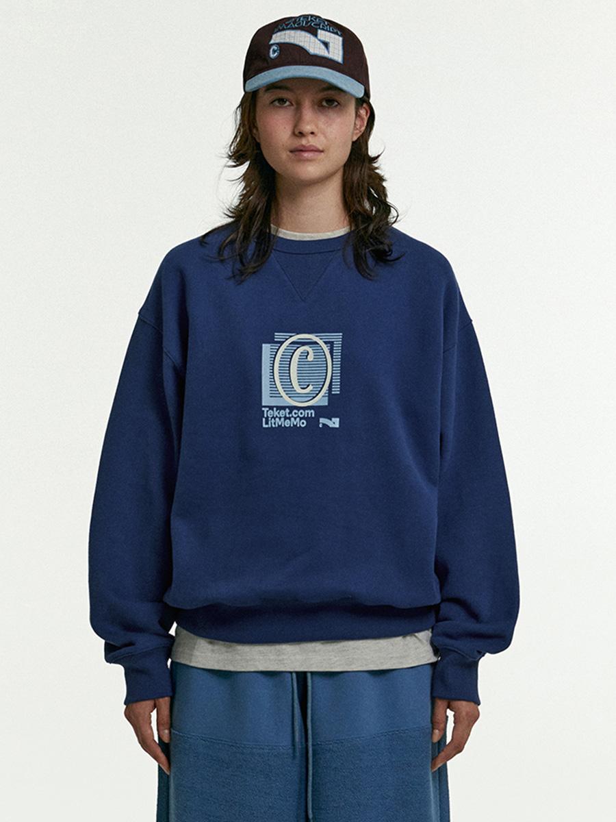Memo Sweatshirt Navy