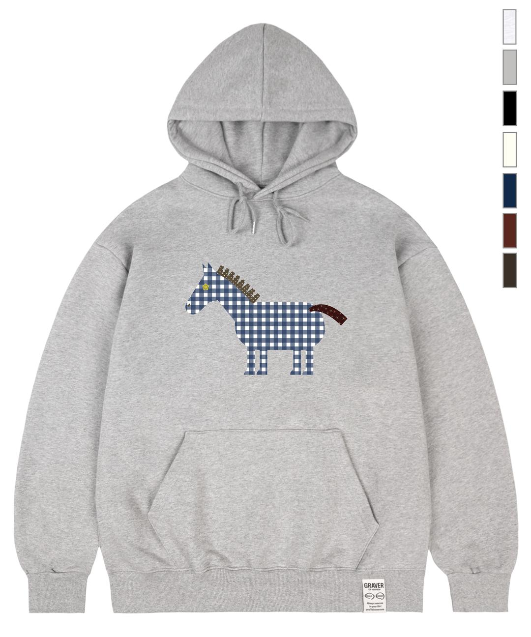 [UNISEX]PAPER PONY 후드티_7color