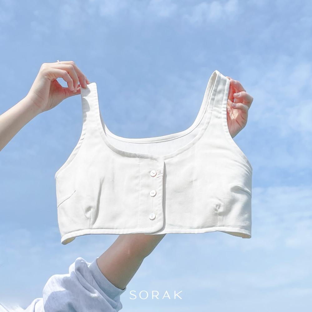 [SORAK] 리뉴얼 집에서 입는 오가닉 소창 해방브라