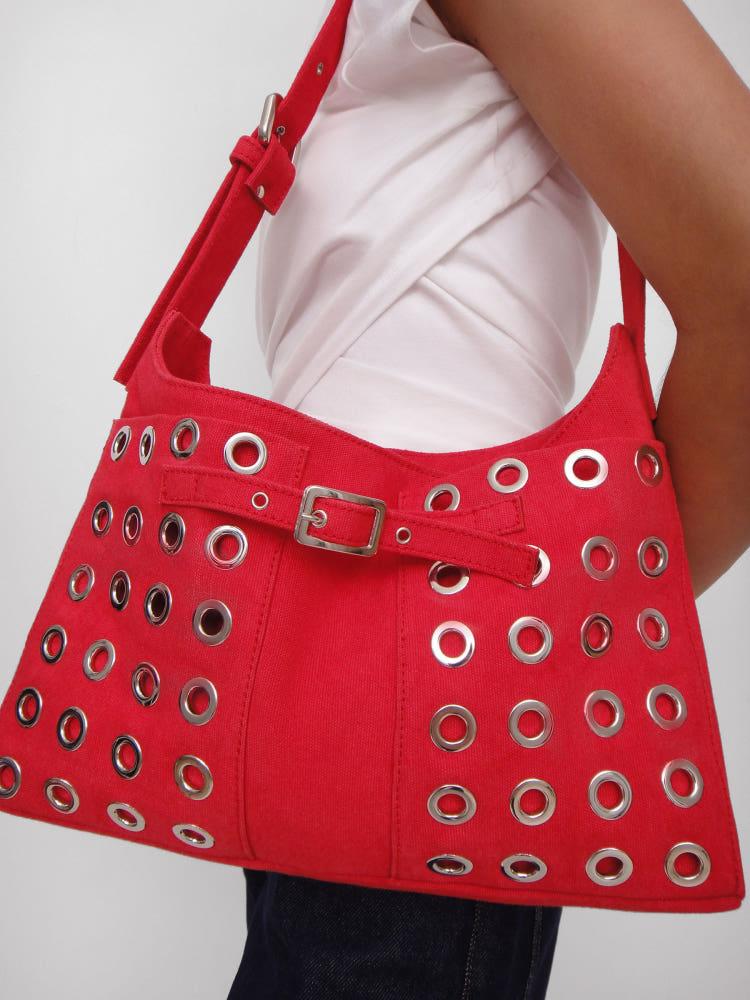 Gimaguas 기마구아스 니콜 아일렛 캔버스 숄더백 Nicole Bag Canvas