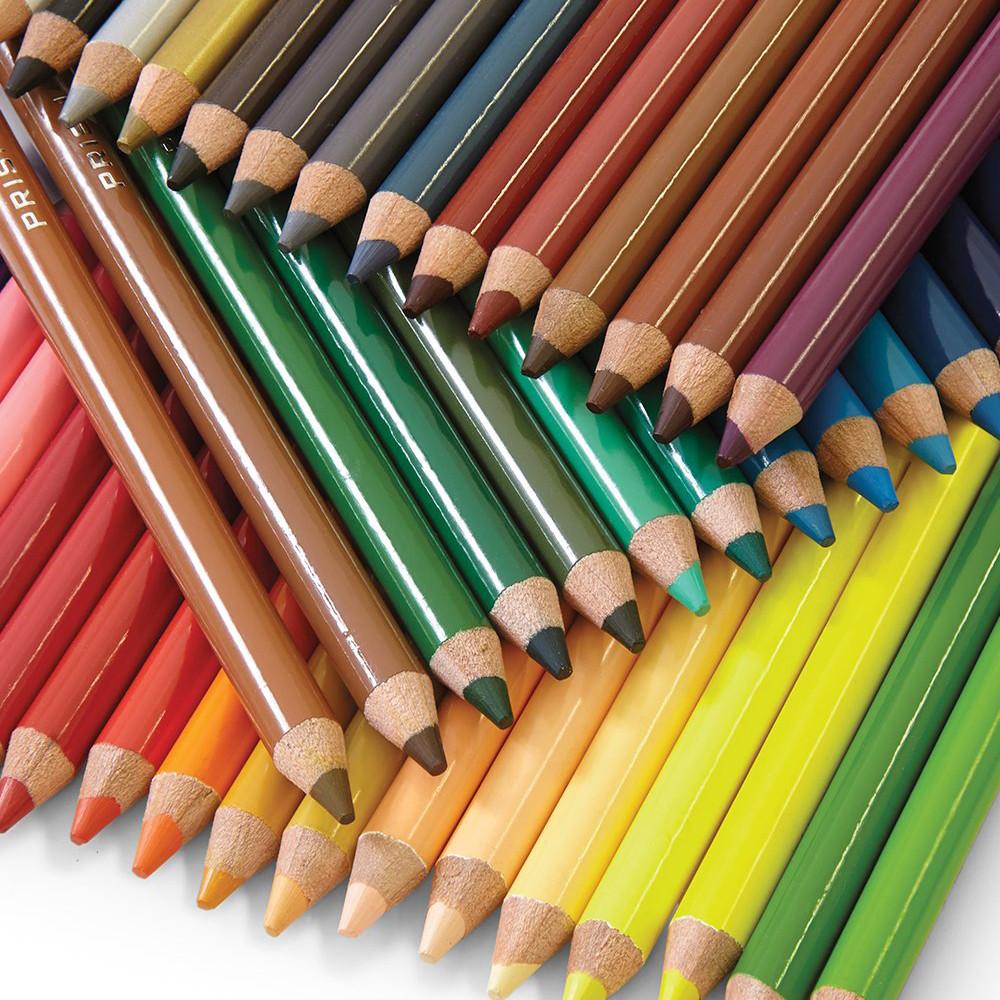 프리즈마 유성 색연필 낱색, 전문가용 애니메이션 그리기용 연필 세트 (낱개 12 24 36 48 72 132 150 색 단위)