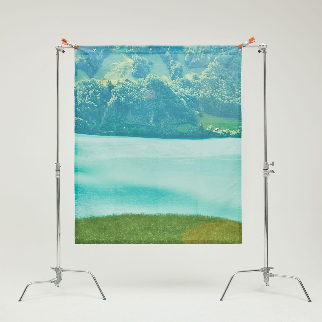 [29CM 단독] 스위스 레이크 샤워 커튼