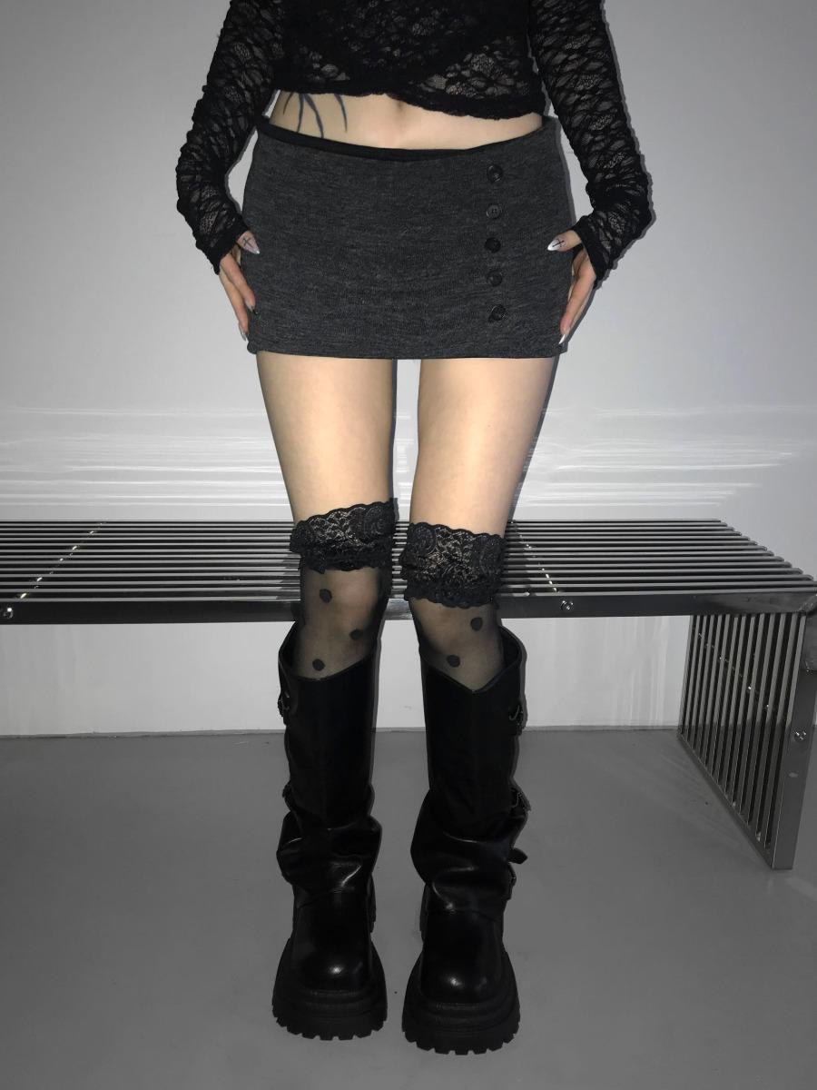 magnet botton shorts(2color)