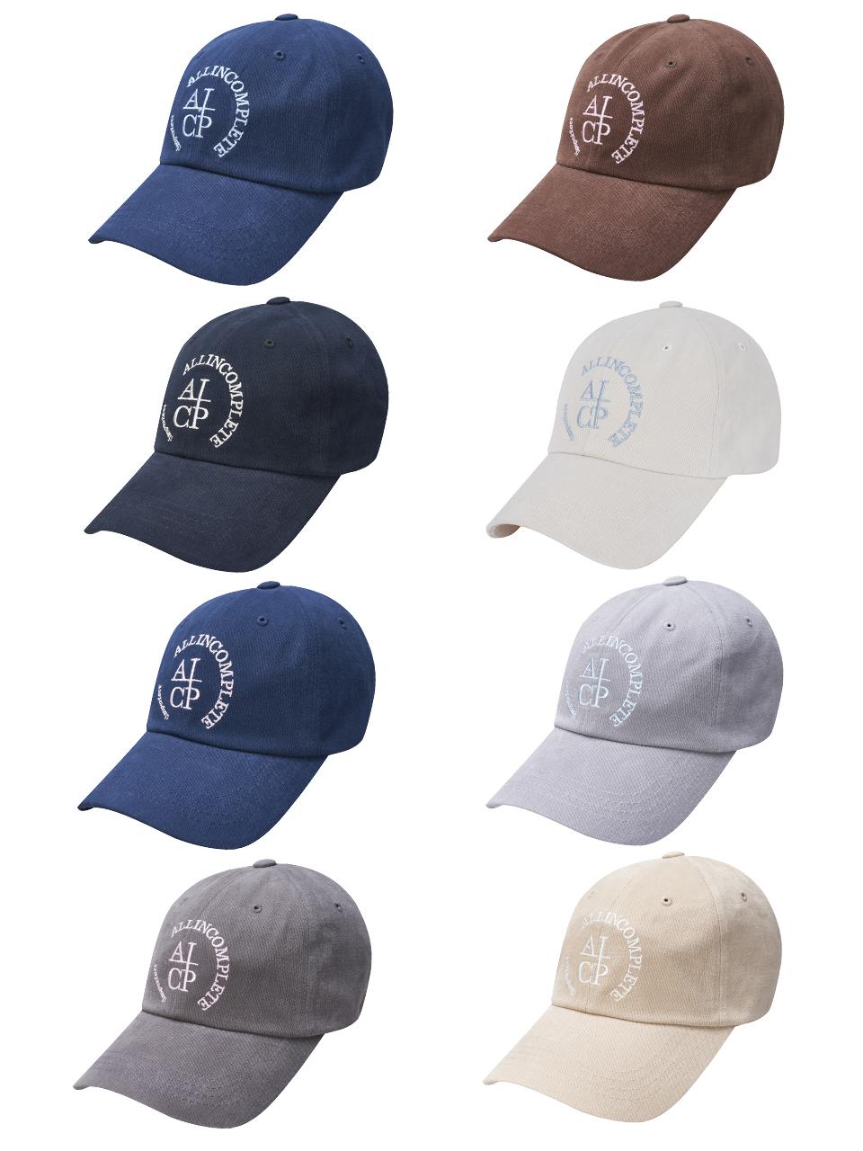 Round Logo Ball Cap - Basic Line (8 Colors)