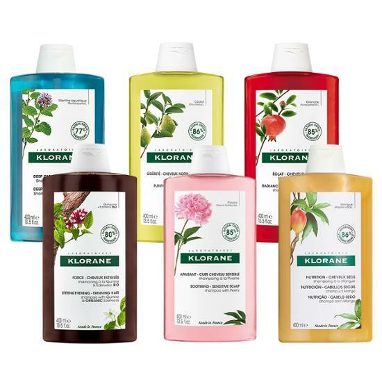 클로란 샴푸 400ml 6종(퀴닌/피오니/망고/아쿠아민트/시트러스/석류)중 택1