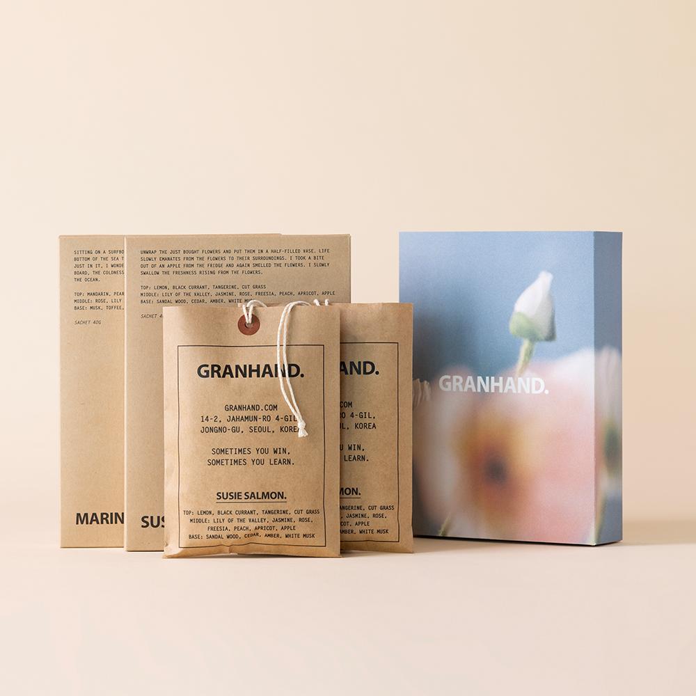 [추석/단독/선물 포장] '향기 선물' 사쉐 2P SET (6종 택 2)