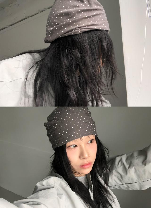 이이알하우스 Dot beanie (2C)