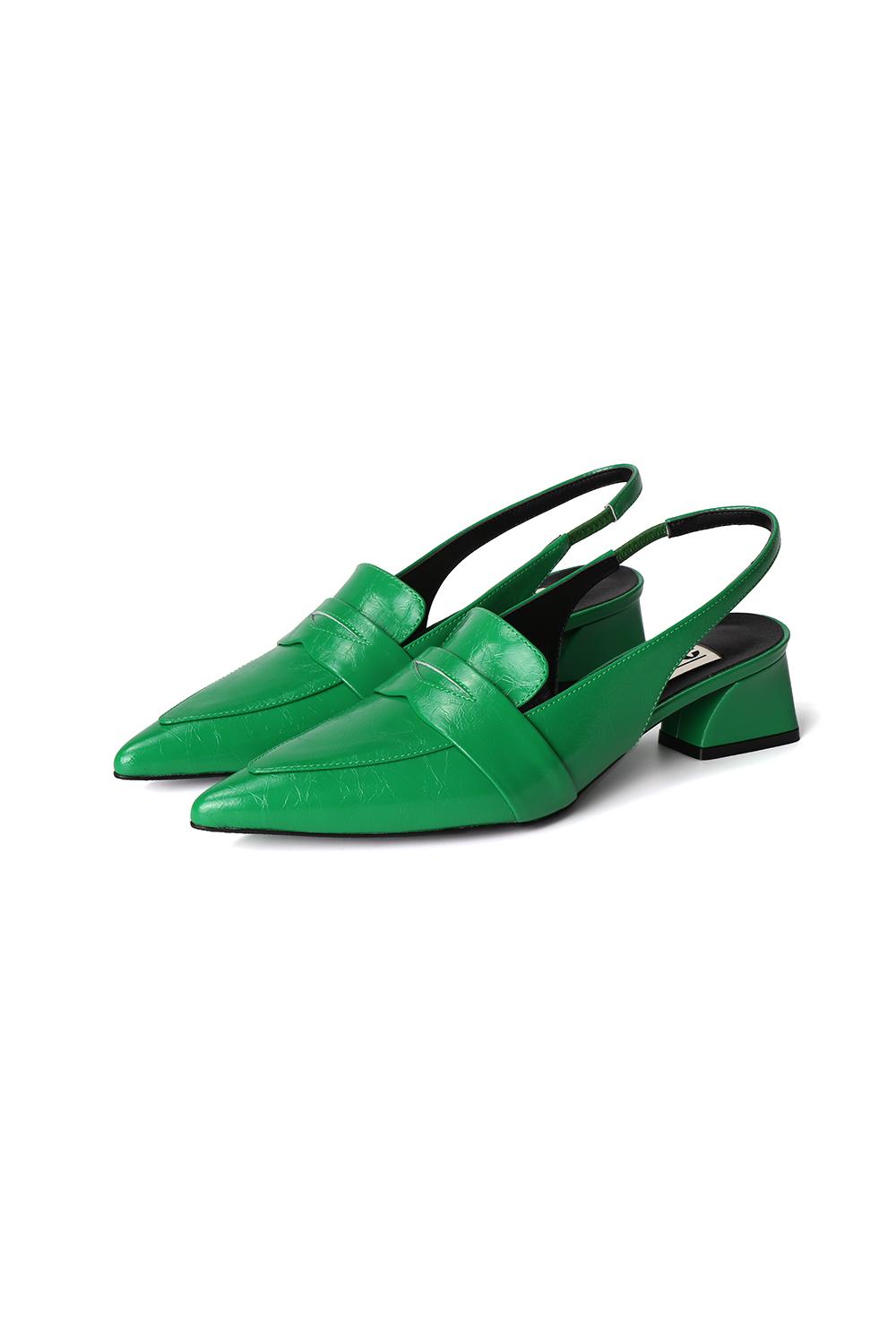 MATI PENNY STILETTO HEEL [GREEN]