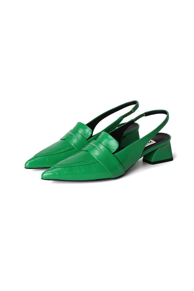 MATI PENNY STILETTO HEEL [GREEN]