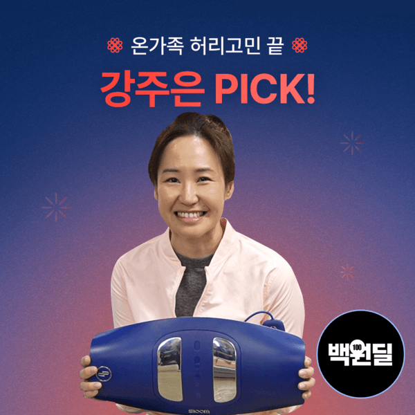 허리편한케어 V2 허리 마사지기