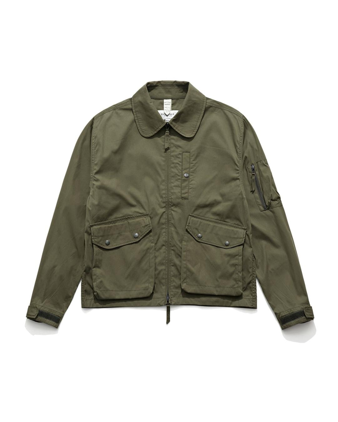 COMBAT FLIGHT JACKET / OLIVE C/N