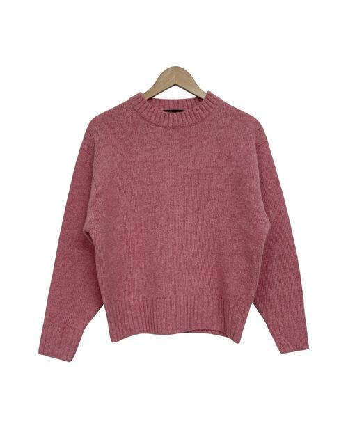 베베체 ( 4colors-! ) 디아 램스울루즈라운드니트nt