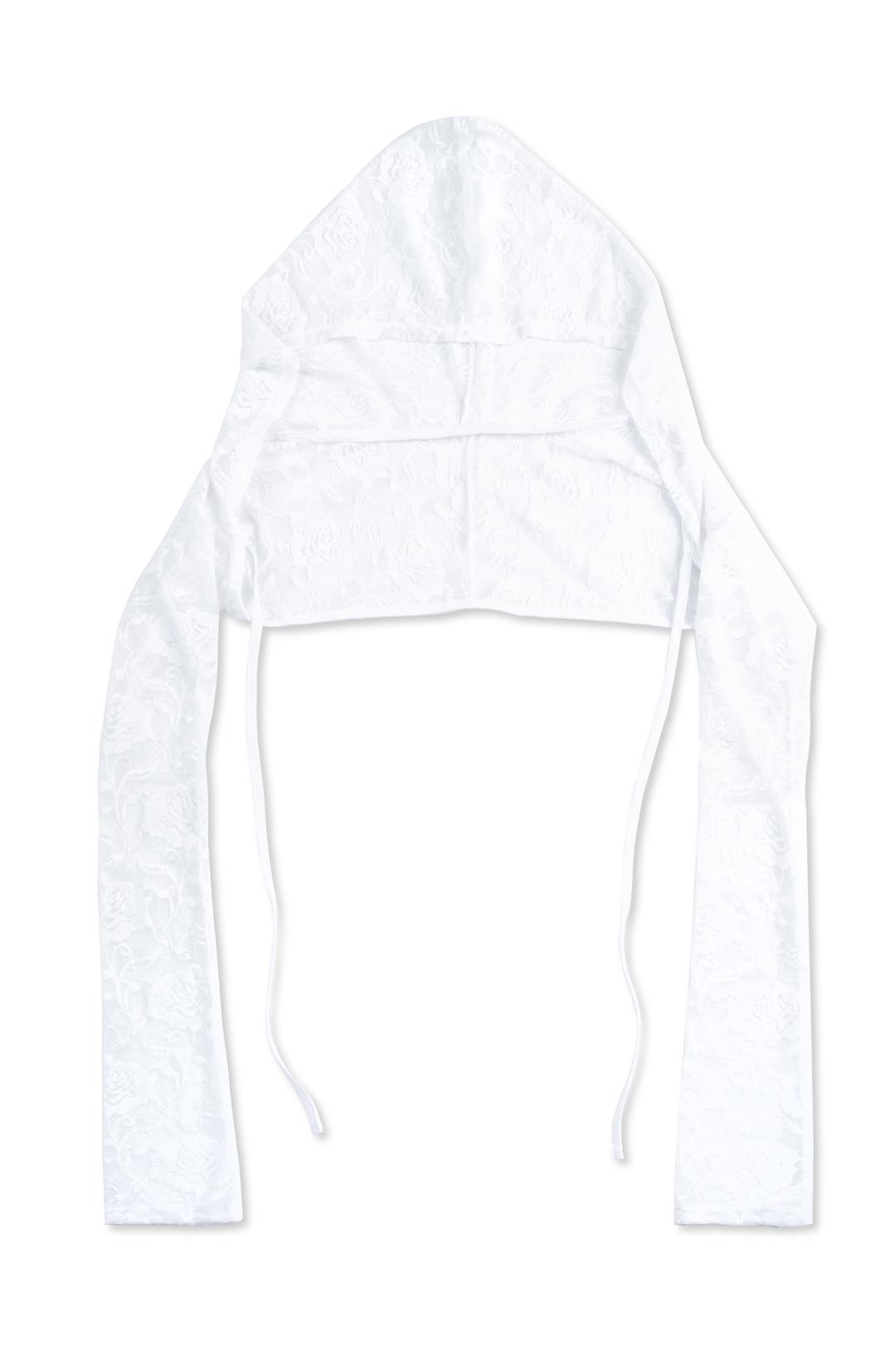 Lace Hoodie Bolero Cardigan 002