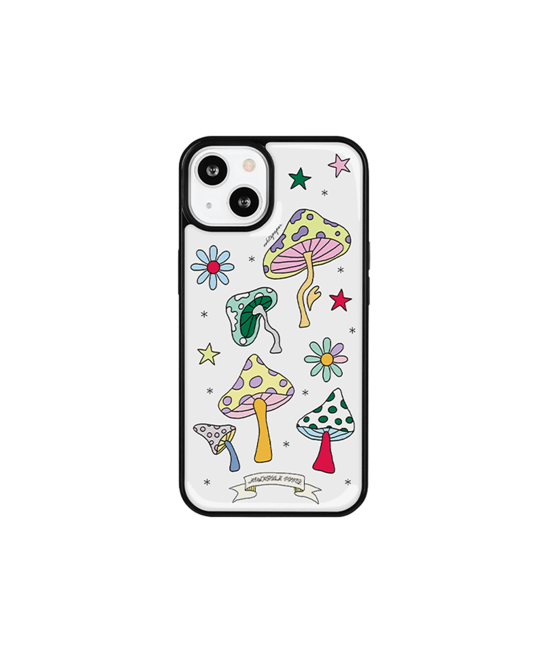 화이트페이퍼 EPOXY BUMPER CASE / MUSHROOM POWER