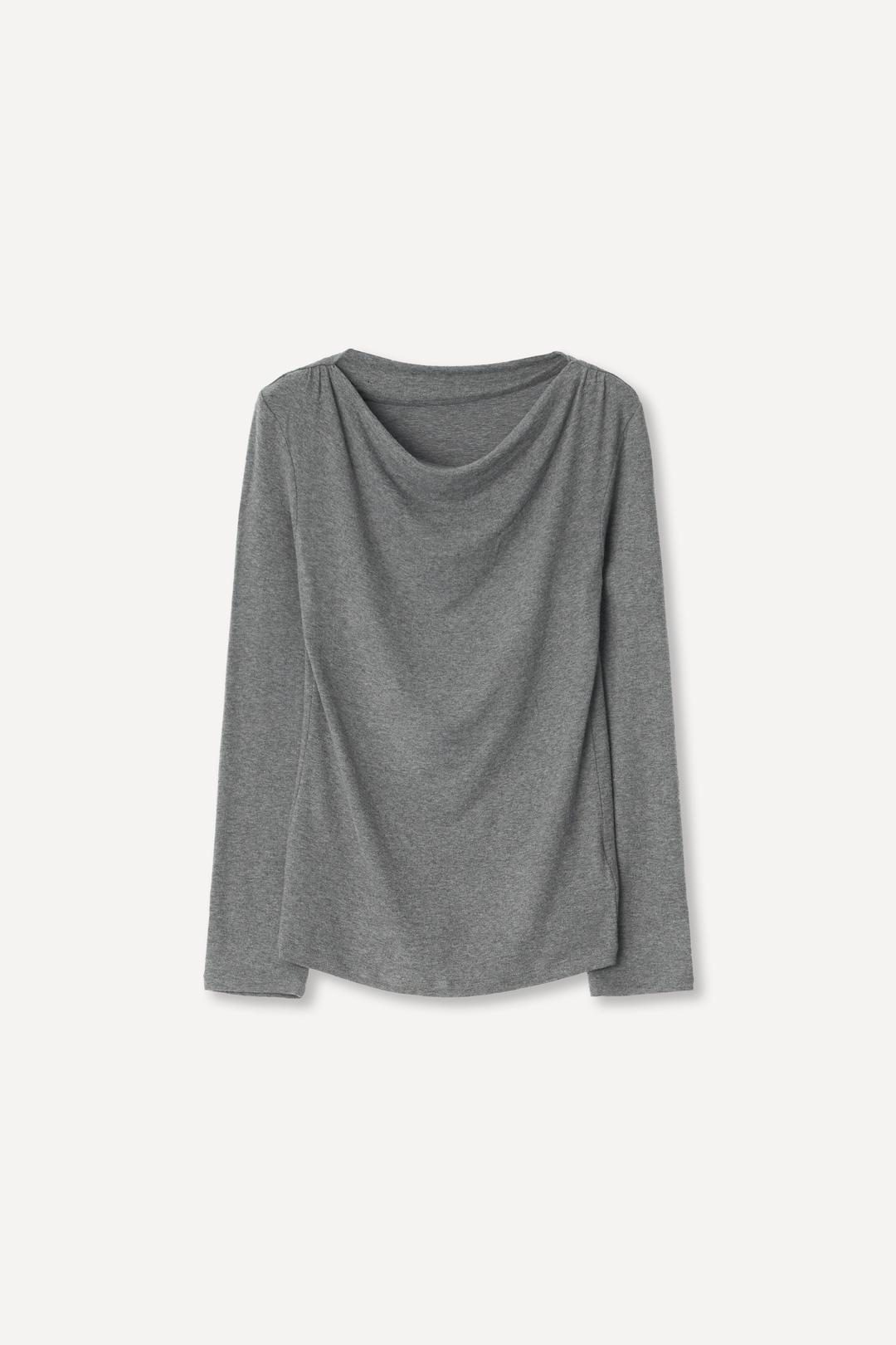 Ripple Drape T-Shirt