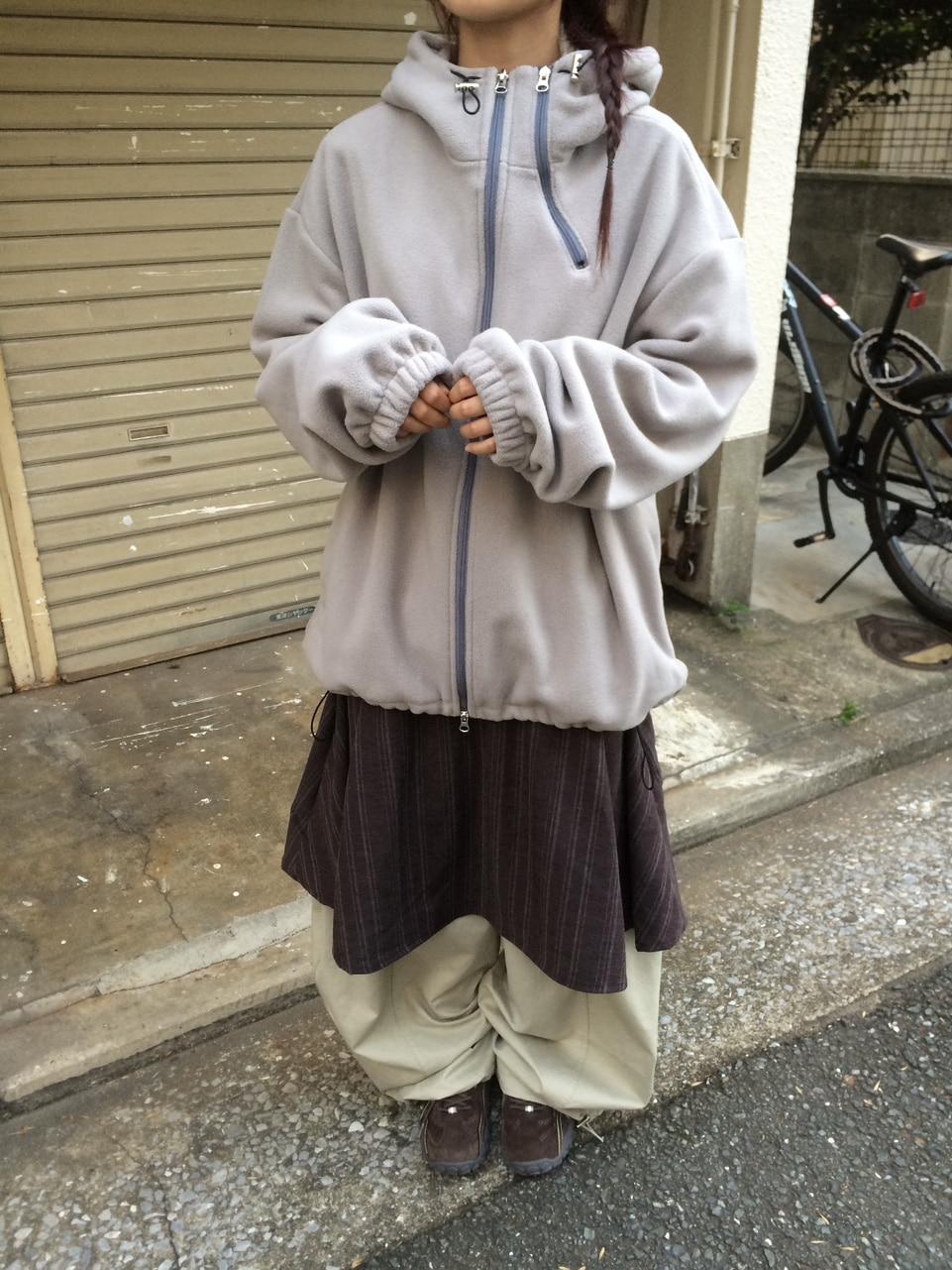 [unisex] 베어 투웨이 후드 후리스 (2 color)