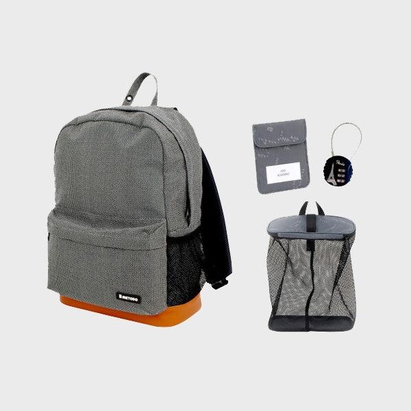 [미토도] 여행용 도난방지 백팩 TSL-701(탄/초코/블랙)