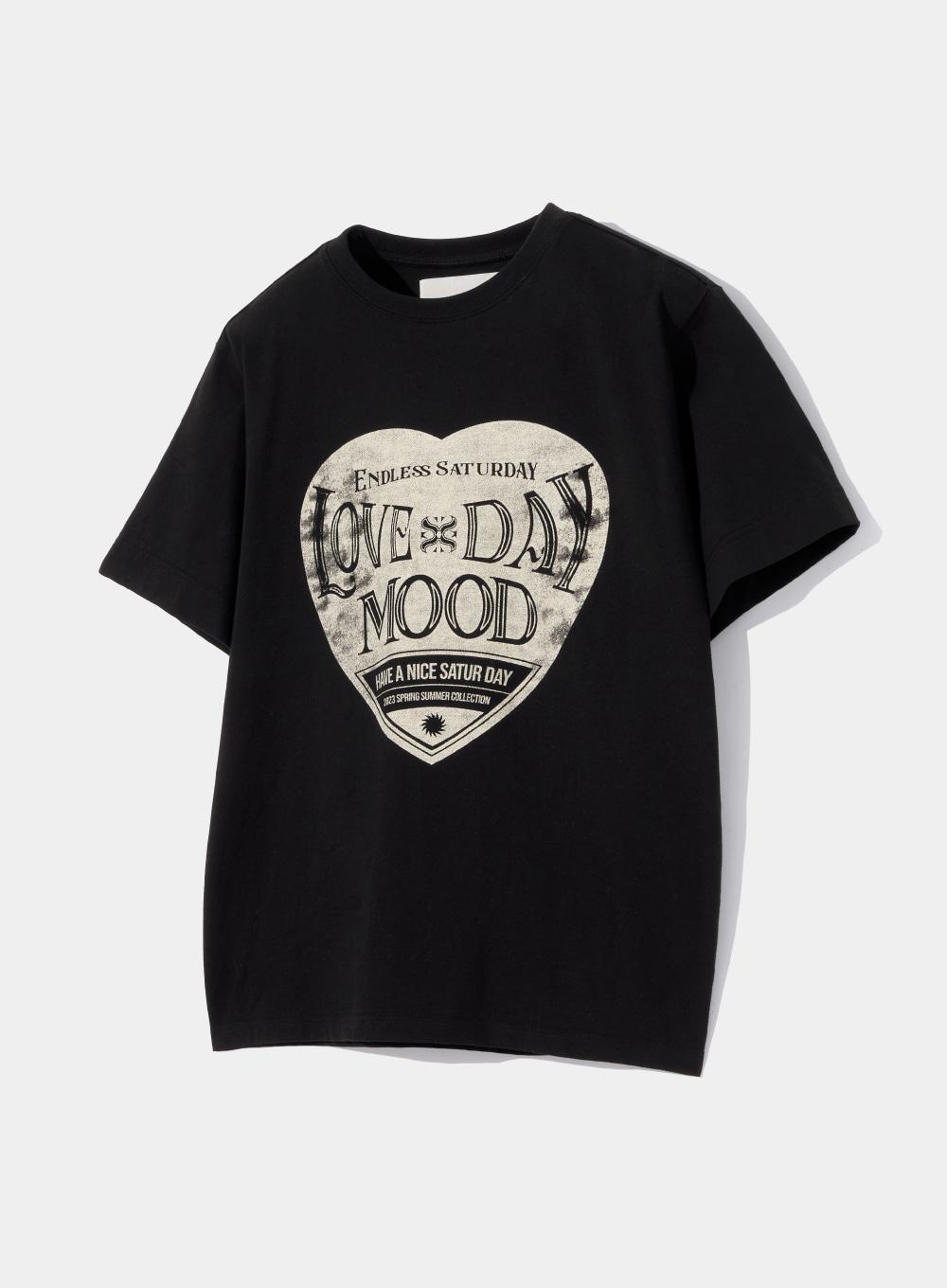 Saturday Retro Mood Graphic T-Shirts - Vintage White