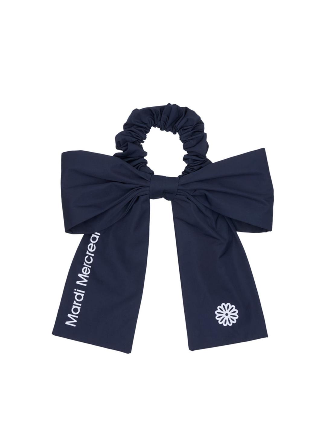 RIBBON SCRUNCHIE_NAVY