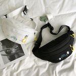 Fci 캔버스 캐주얼 크로스 슬링백 힙색 4color