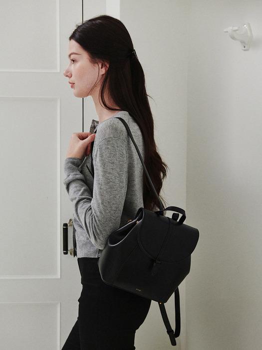 Monet Backpack (Plain Black)