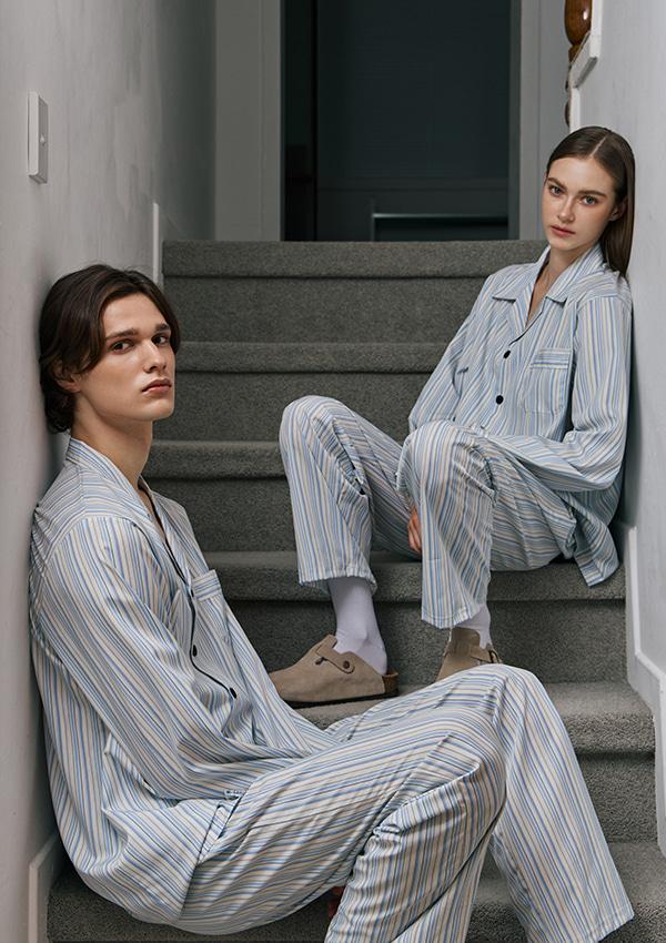 PALE HORIZON PAJAMA SET