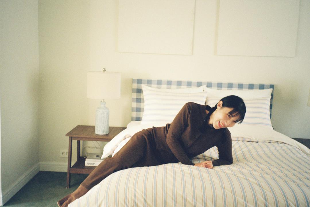 MTTB Knitted Skirt [Brown]