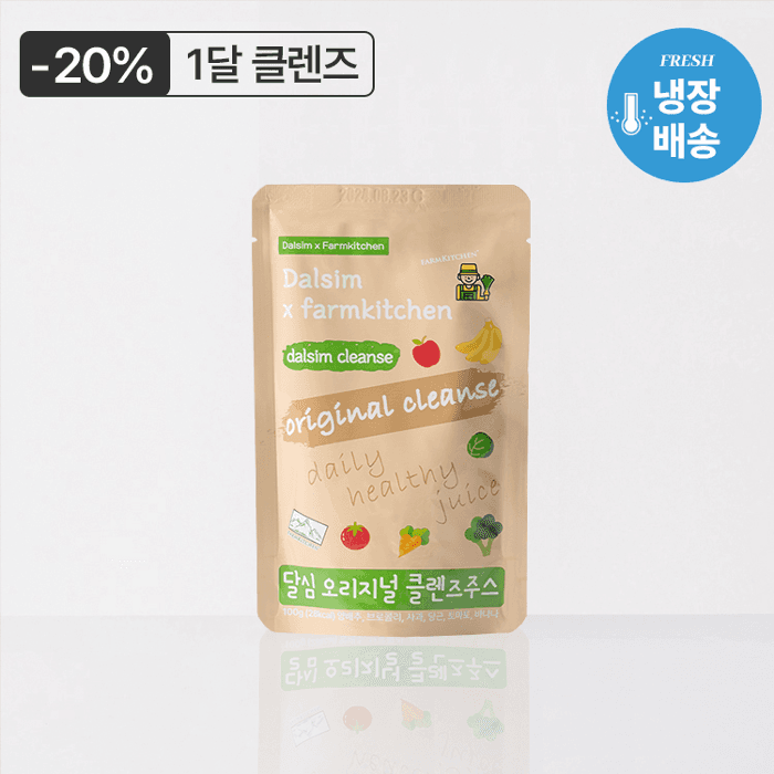 [모닝 클렌즈] 달심 오리지널 클렌즈주스 30일