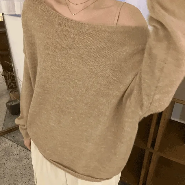 alpaca loose fit knit (5 color)