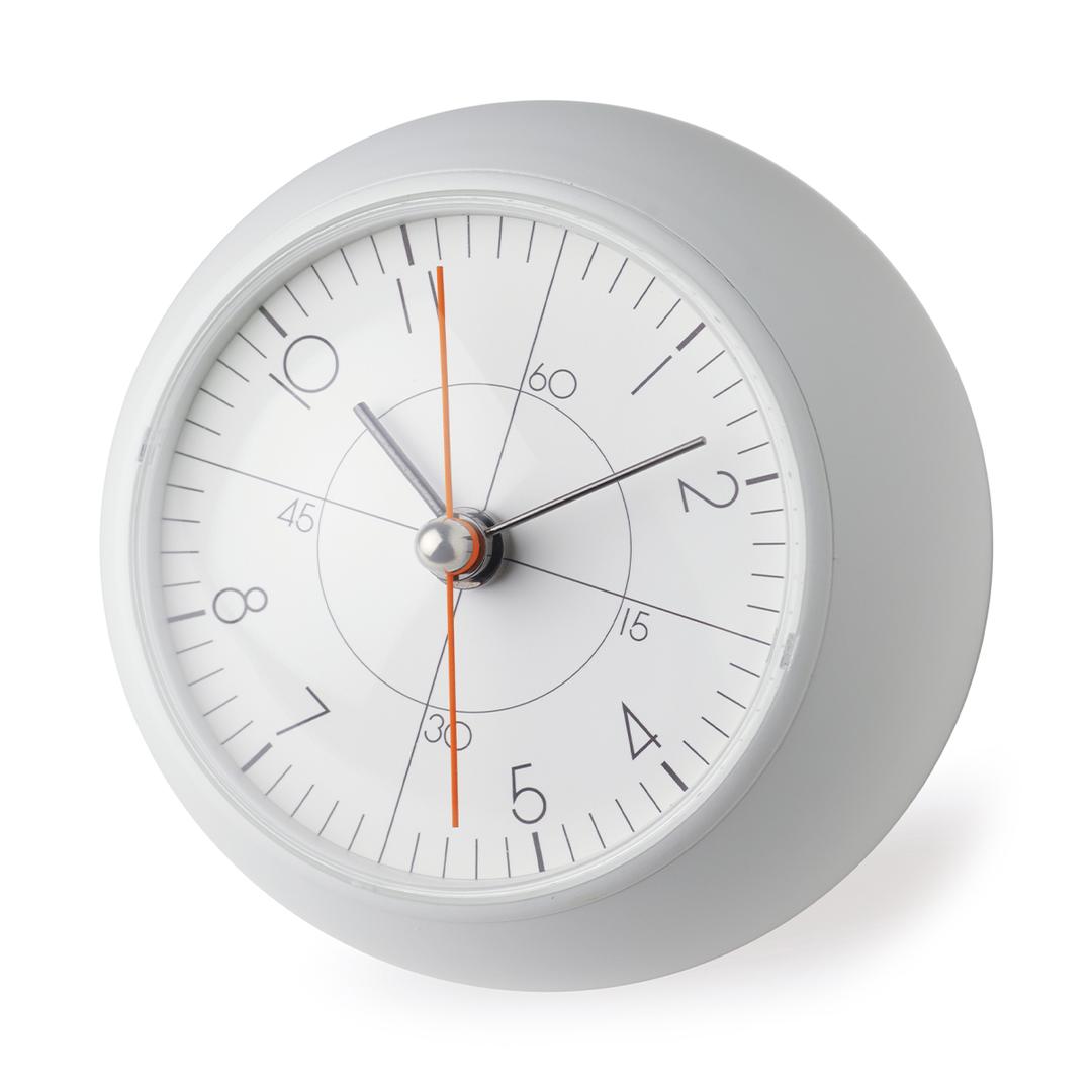 earth clock less white