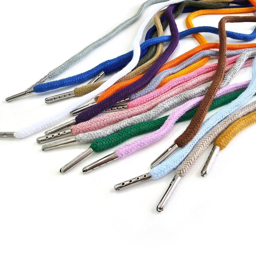 (4개무배세트) 140cm 원형 후드끈 후드티 끈 허리끈 철팁 스트링 35색상