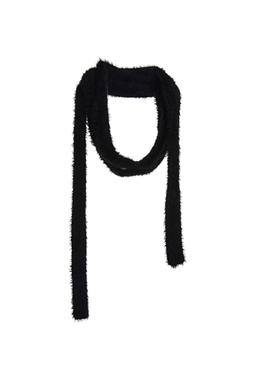 ANGORA MUFFLER (BLACK)