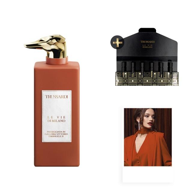 트루사르디 르비드 밀라노 갤러리아 비토리오 에마누엘레 2세 오 드 퍼퓸 100ml