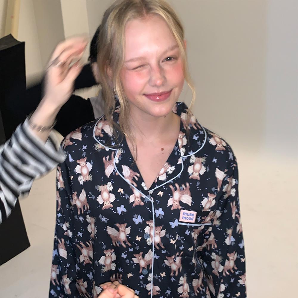 [파이핑][60수면모달] Deer Wing pajama (잠옷)