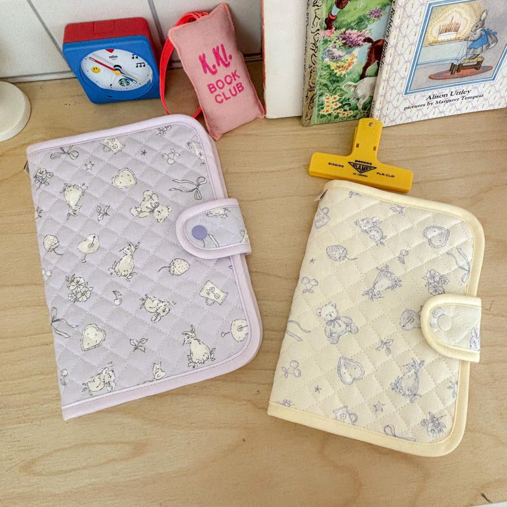 쁘띠미뇽 패브릭 다이어리 북커버