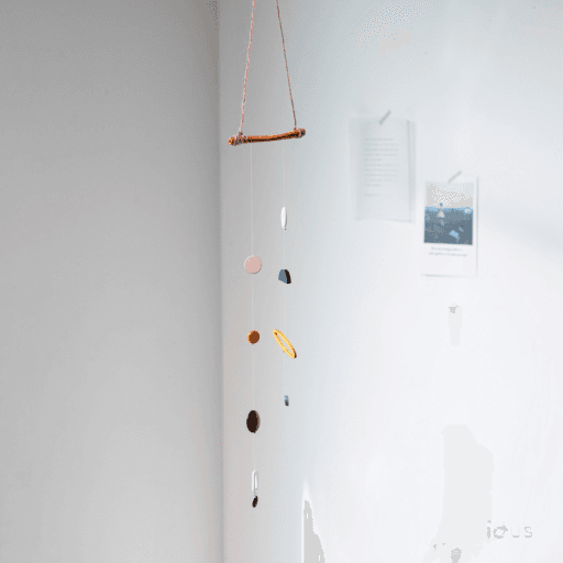 따뜻한 감성. 차분한 우드모빌 나무모빌