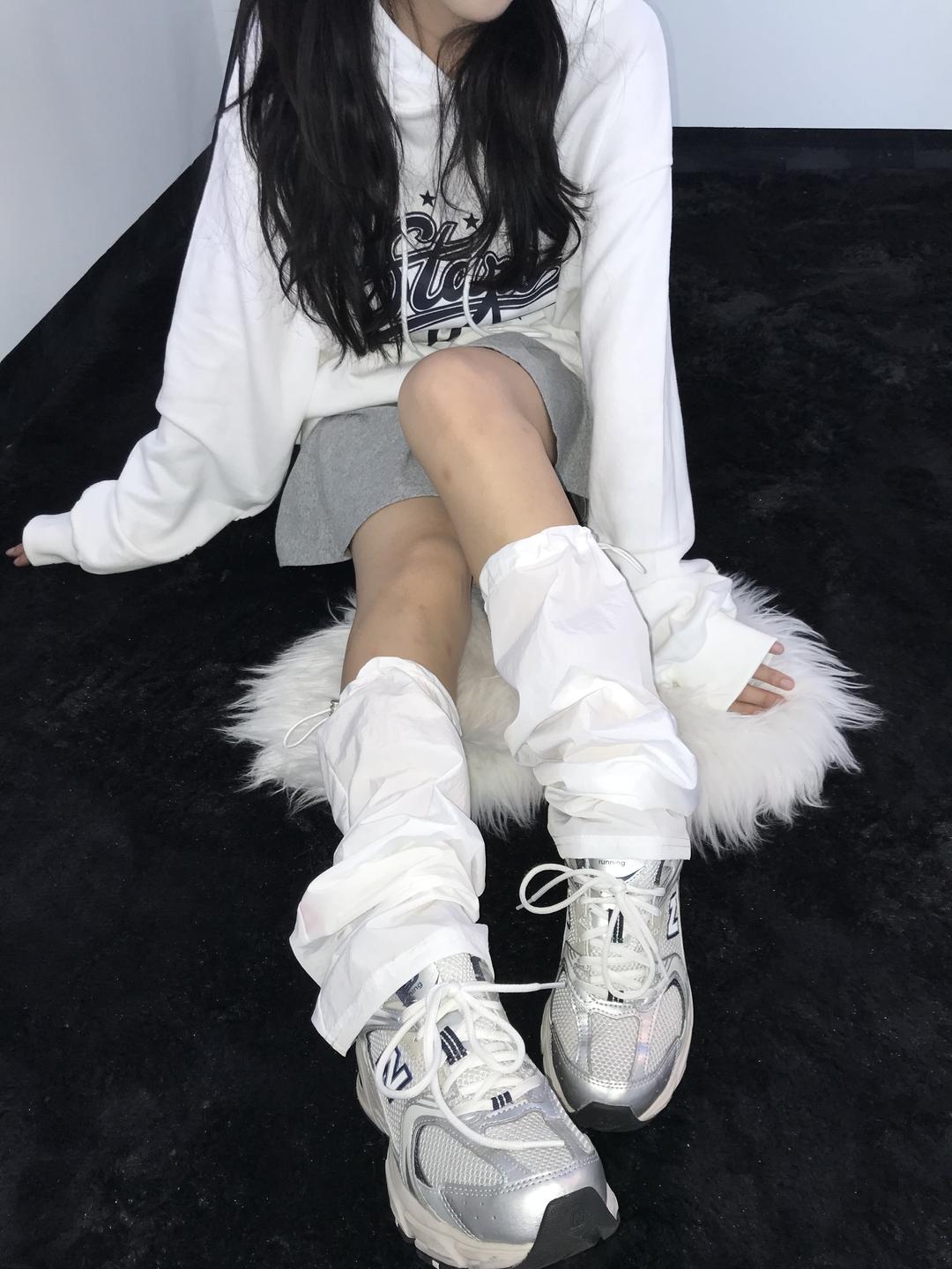 히피디피 nylon legwarmer (2color)