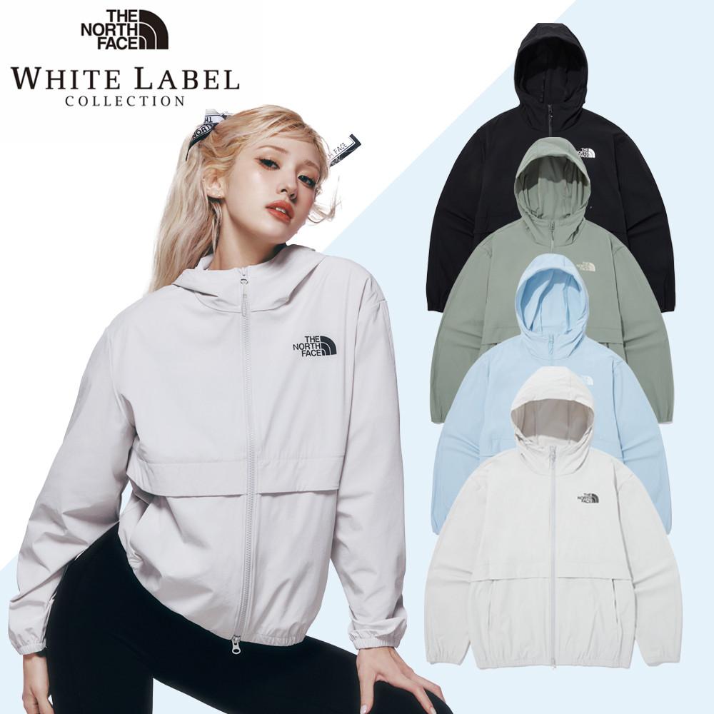 노스페이스 화이트라벨 바람막이 여름 냉감 경량 홑겹 아이스런 자켓 NJ3BQ08
