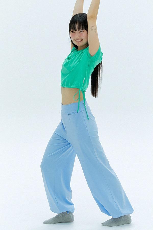 Flare Tied Pants-2Colors