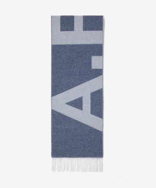 말로 머플러 - 블루 그레이 / WOAOVM15176IAC