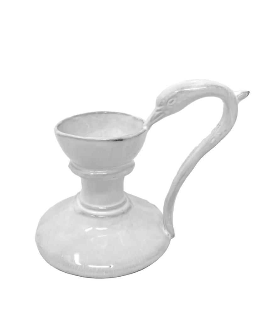 까롱 파리 백조 파리 테이퍼 캔들 홀더 / Carron Paris - Swan candle holder Paris