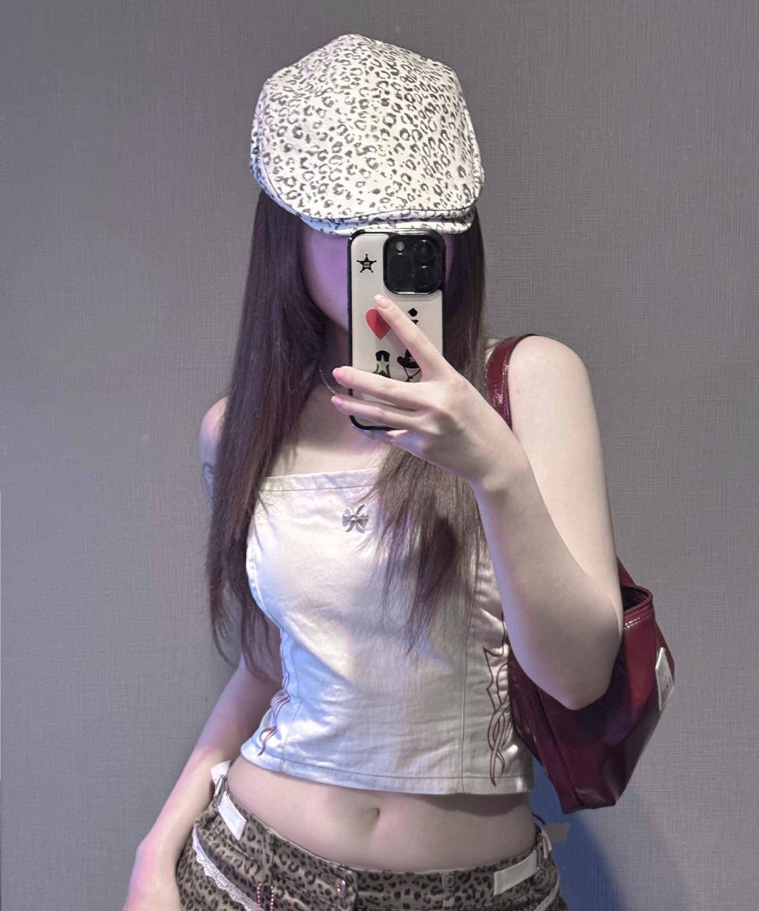 미고 Leopard Hunting Cap