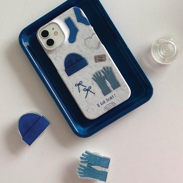 [기간할인] winter is blue 케이스 with 투명 스마트톡