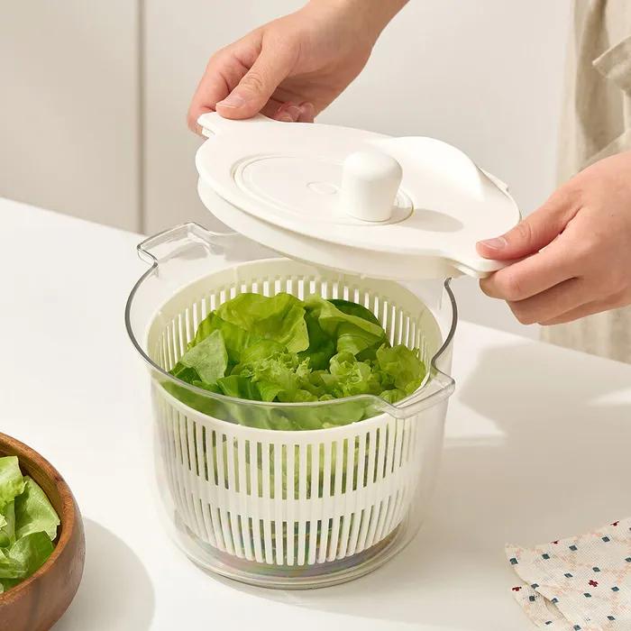샐러드 스피너 [워시볼 채반 세척]