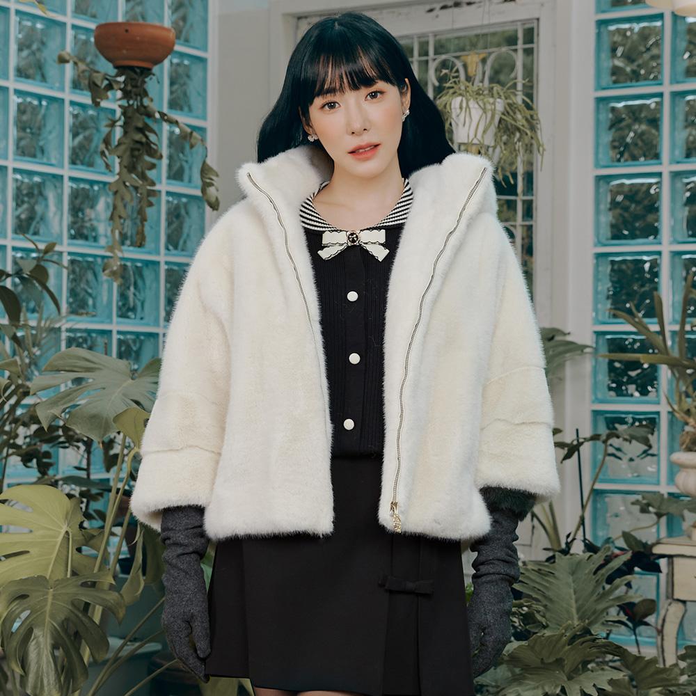 [SATIN] [파니PICK]에코 퍼 자켓 O234T192