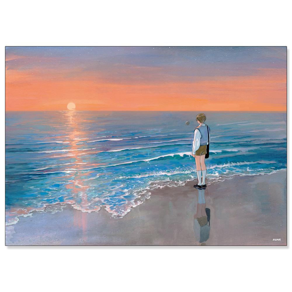 약속 / A3 종이포스터 / 노마 NOMA 아트포스터 포스터 미술 수채화 노마딕 nomadic 대형포스터