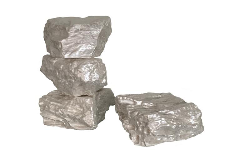 stone objet 2type pearl color  스톤 오브제 문진 돌멩이 촬영소품