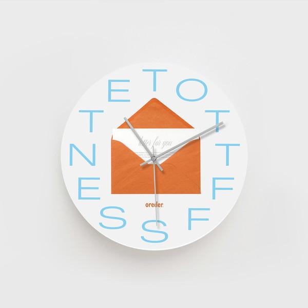 ARCHIVE CLOCK - LETTER