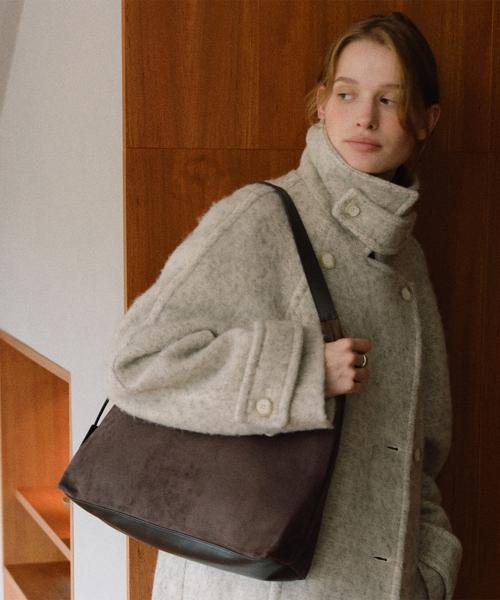 플럼 스웨이드 호보백  Flume Suede Hobo Bag (3 colors)